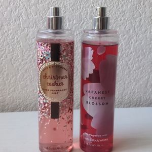 Bath and Body Works Body Sprays